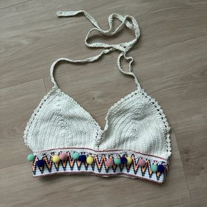 Crochet style bralette
